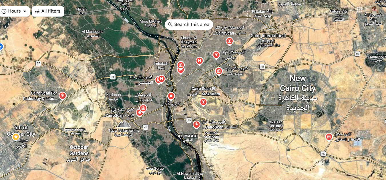 ادارة خرائط CairoScan